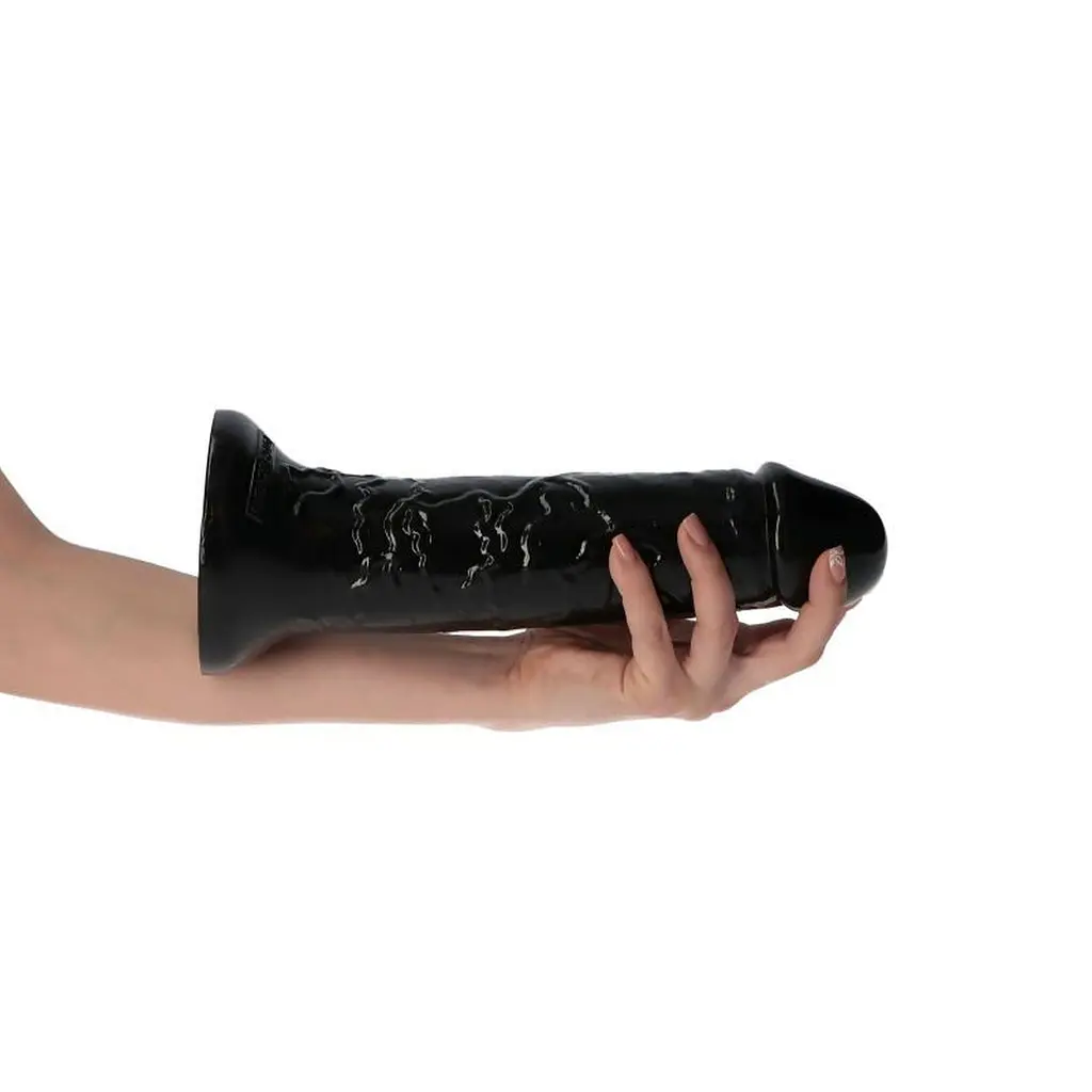 Фалоімітатор Toyz4lovers Italian Cock 10", 25.5 см (чорний) - фото 3