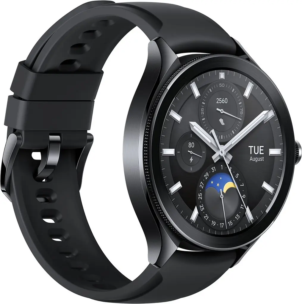 Смарт-годинник XiaomiWatch 2 Pro 4G LTE Black Case with Black Fluororubber Strap BHR7208GL Black - фото 2