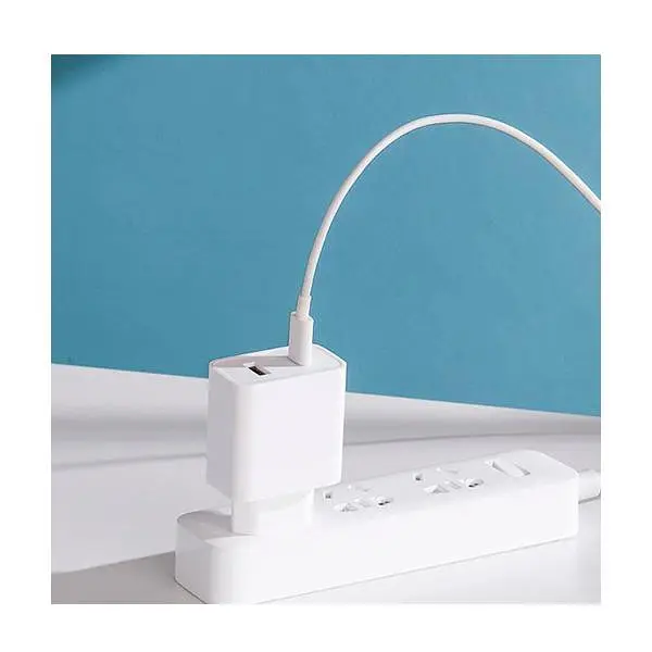 Зарядний пристрій Xiaomi Mi 33W Wall Charger (Type-A+Type-C) EU White (BHR4996GL) - фото 2