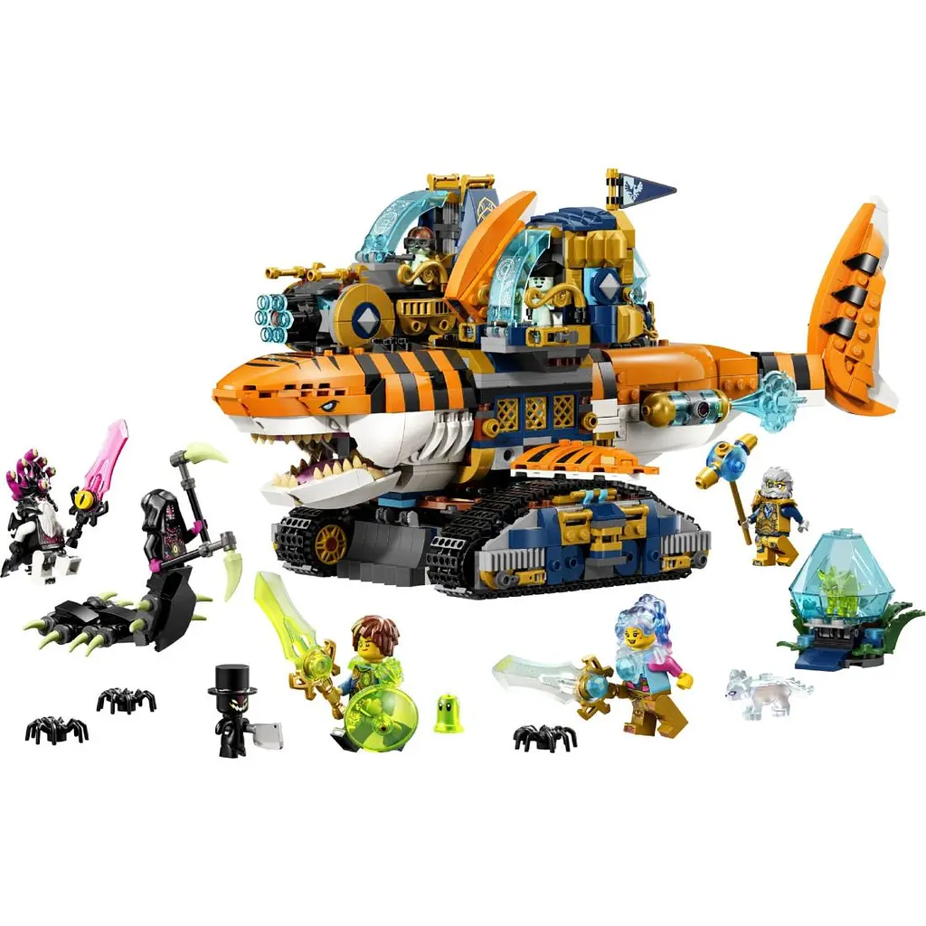Конструктор LEGO DREAMZzz Танкер тигровая акула 1548 деталей (71515) - фото 4