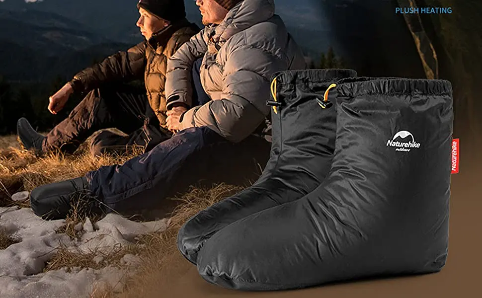 Ботинки на гусином пухе Naturehike NH18S023-T, размер S, черные - фото 5