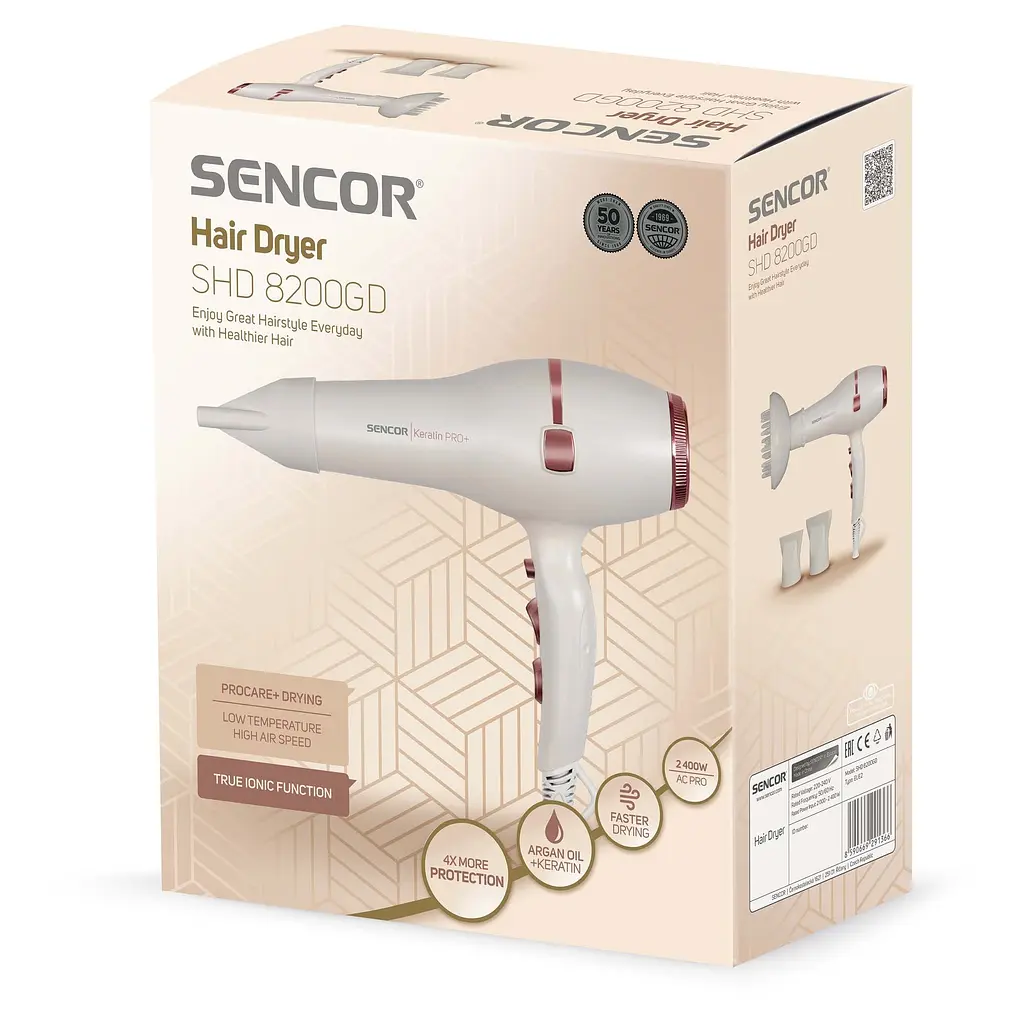Фен Sencor SHD 8200GD - фото 13