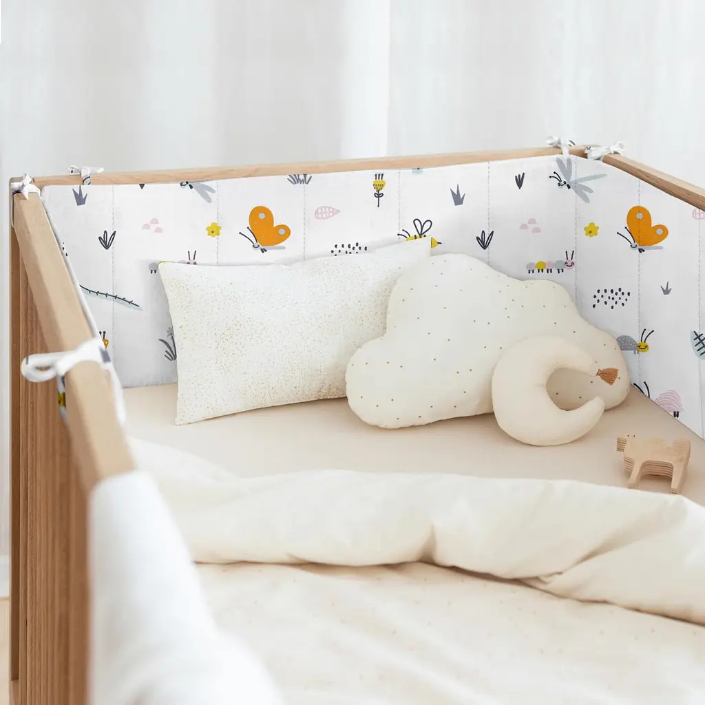 Бортики в дитяче ліжечко 30x60 BEES COSAS (4822052275504) - фото 2