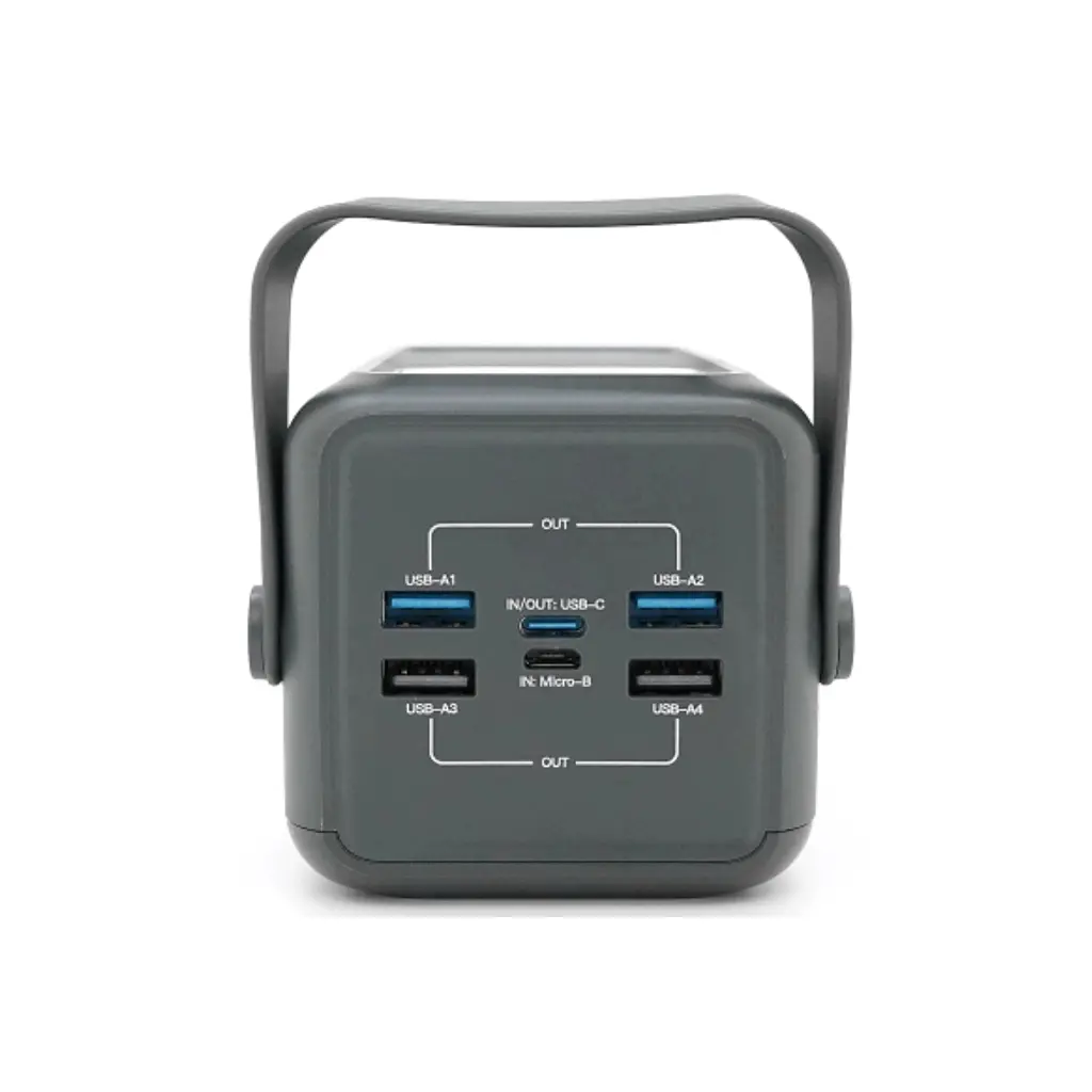 Батарея універсальна ACL 50000mAh, 22.5W, USB/Micro/Type-C/Lighting, Flashlight (PW-131) - фото 5