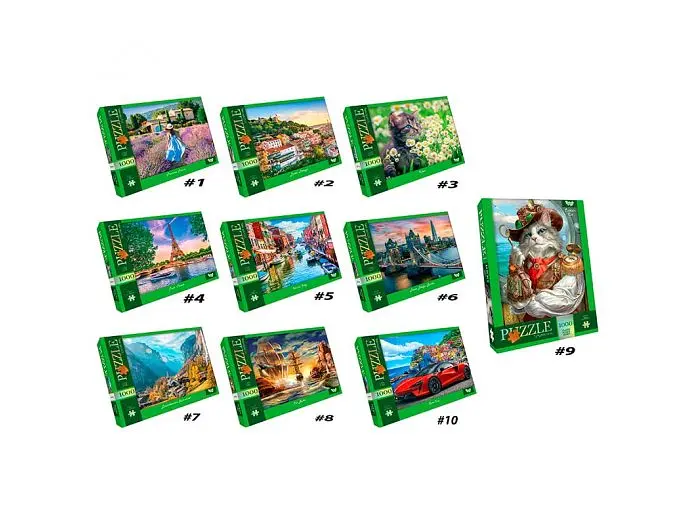 Пазли, Danko Toys, 1000 ел.