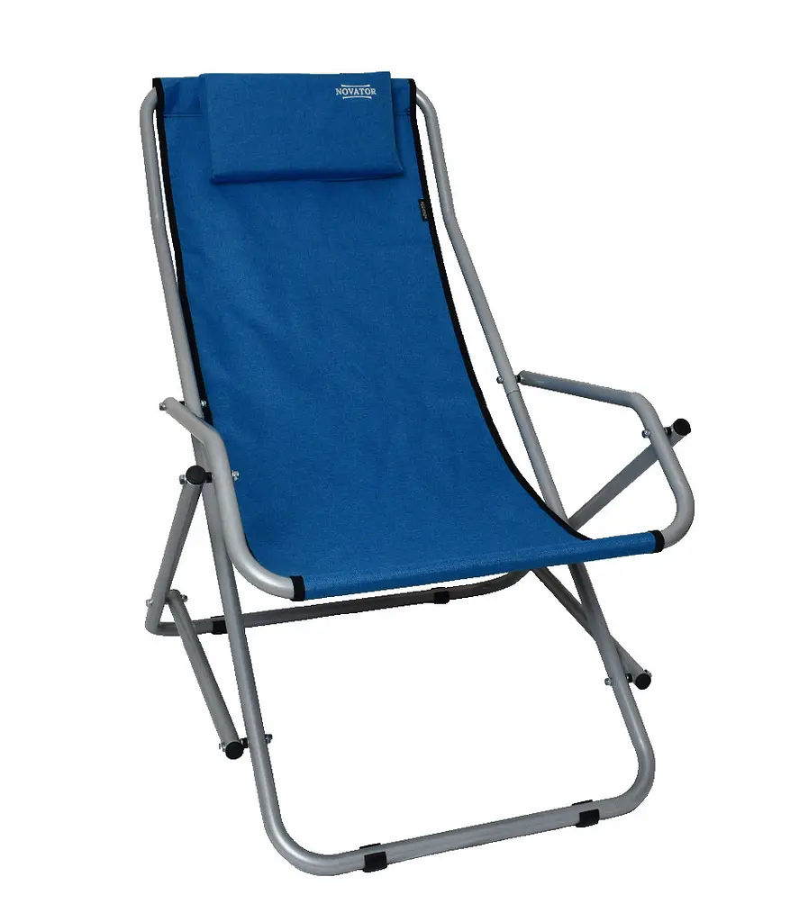 Кресло-шезлонг Novator SH-7 Blue - фото 3