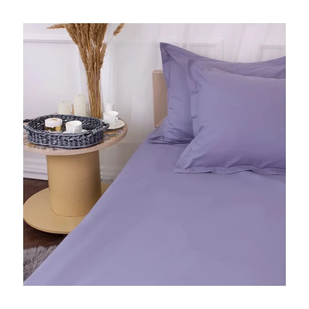 Постільна білизна MirSon Poplin Line 056 Smoky 110x140 (2200006277361) - фото 4