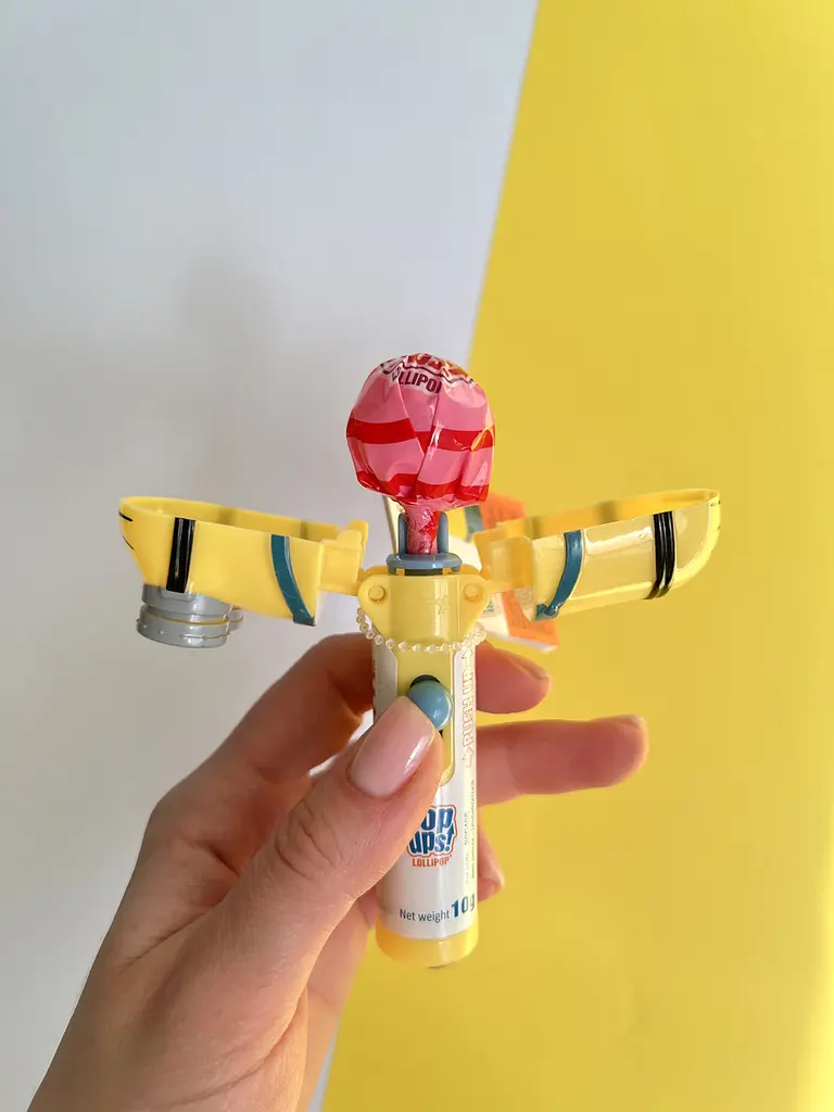 Іграшка з льодяником Pop Ups Paw Minions 10g - фото 4