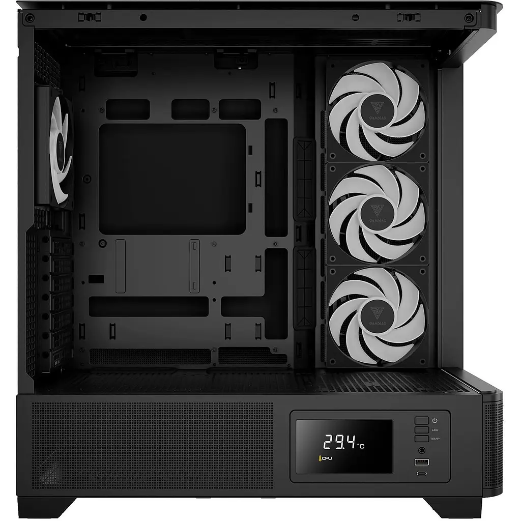 Корпус GAMDIAS ATLAS P2 CG Black (4711514501025) - фото 8