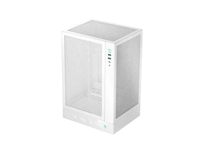 Корпус Deepcool CH170 Digital White (R-CH170-WHNPI0D-G-1)