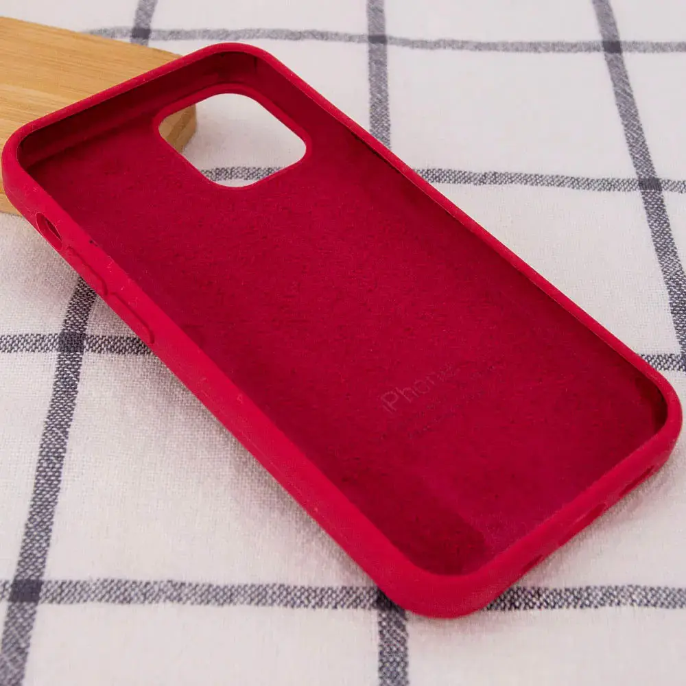 Чохол Silicone Case для Apple iPhone 15 Rose Red AA [92860] - фото 3