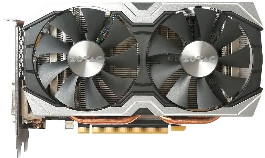 Відеокарта GeForce GTX 1060 6GB Zotac AMP (ZT-P10600B-10M) Б/В - фото 2