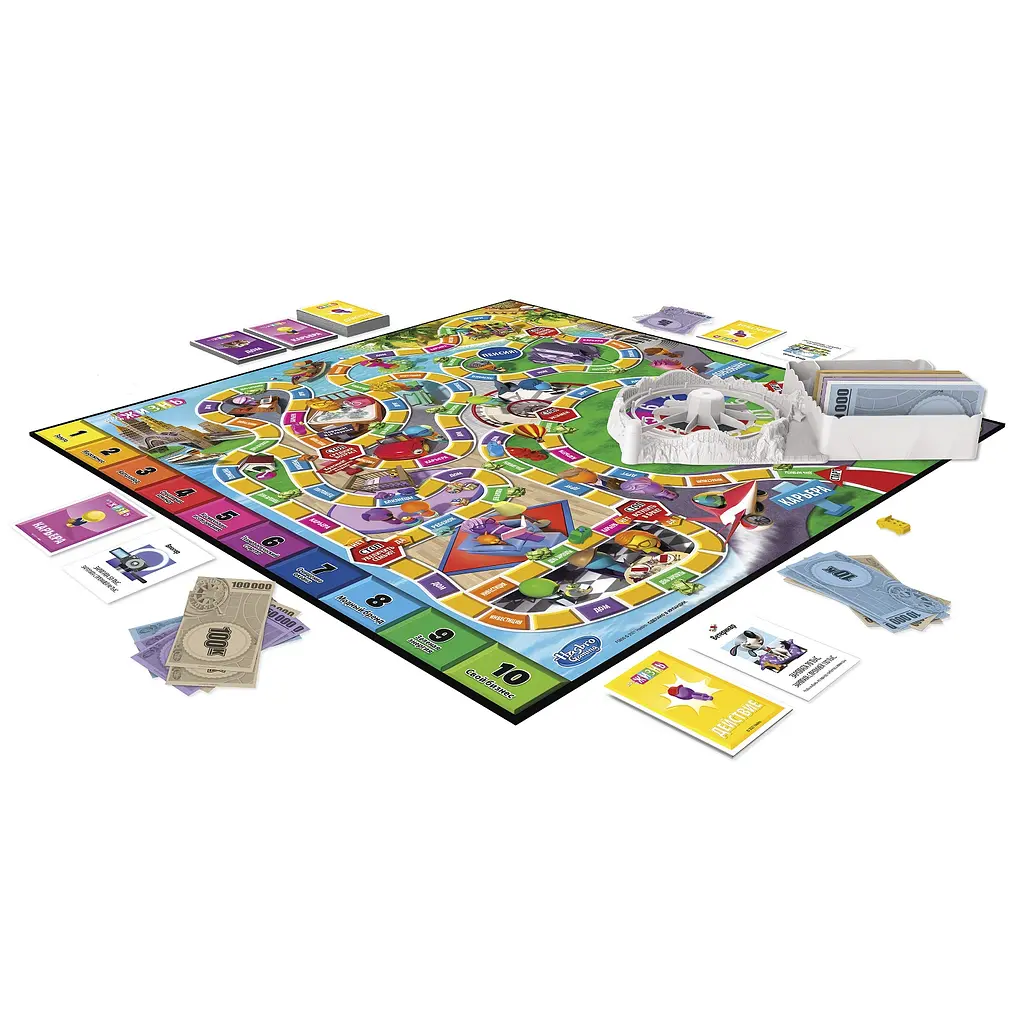 Настільна гра Hasbro Gaming Гра в життя, укр. мова (F0800) - фото 2