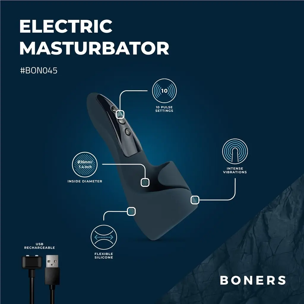 Мастурбатор Boners Electric Masturbator - фото 13