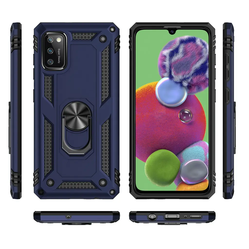 Панель BeCover Military для Samsung Galaxy A41 SM-A415 Blue (705133) - фото 2