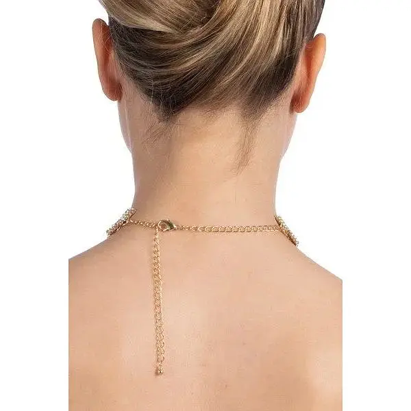 Колье со стразами Bijoux Pour Toi - Emma Gold - фото 2