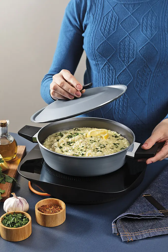 Сотейник Tramontina Spezia Blue 24 см kuh0016821 - фото 4