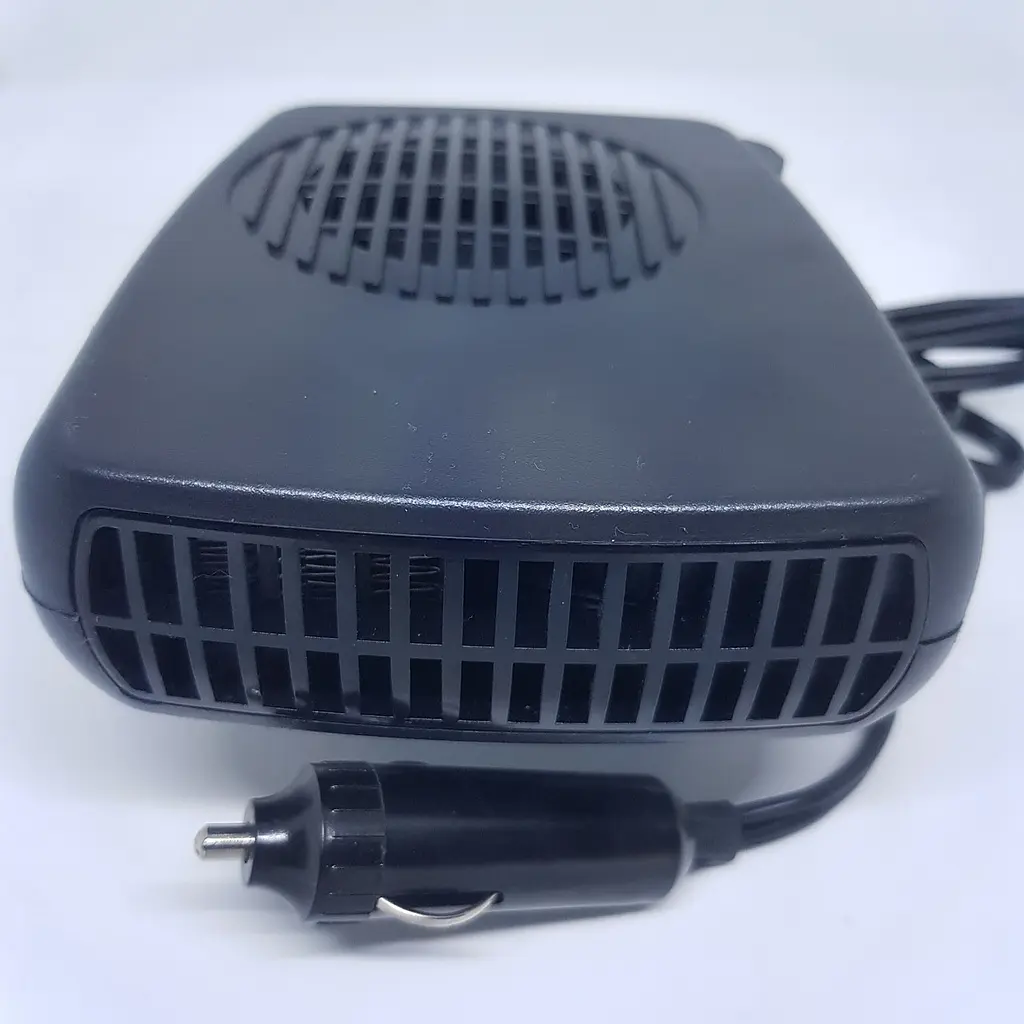 Авто обігрівач салону пічка дуйка Фен від прикурювача 12В 150W Car Fann 703 чорний - фото 4