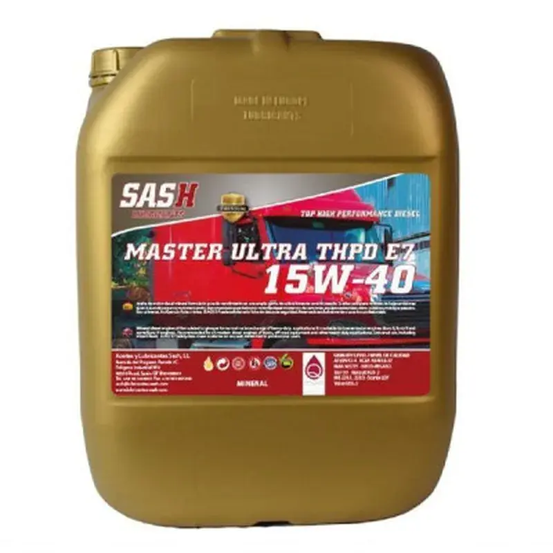 Моторна олива SASH мінеральне MASTER ULTRA 15W40 THPD E7 20л (100403) - фото 2