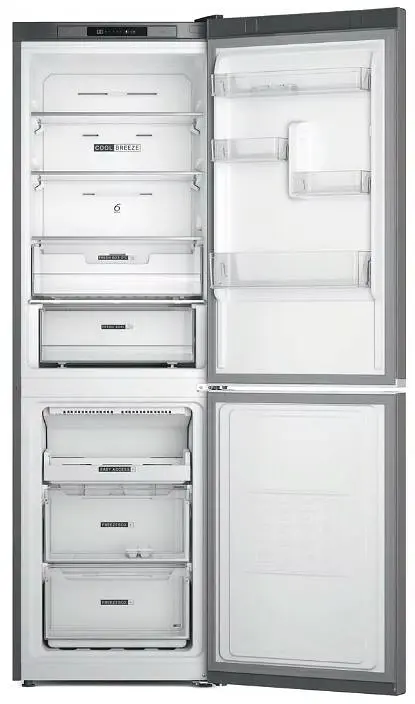 Холодильник Whirlpool W7X 82I OX двухкамерный - фото 2