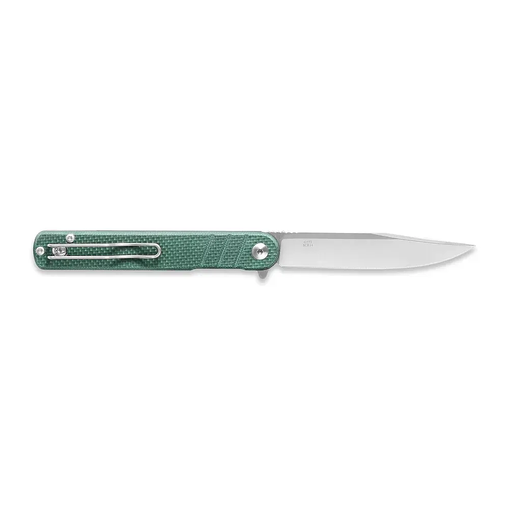 Ніж складаний туристичний Ganzo G772-GB (8.9 см) 8CR14 / G10 зелений - фото 2