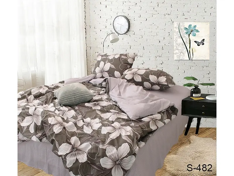 Комплект постільної білизни (S482) Сімейний TAG tekstil pbe0027621 - фото 2