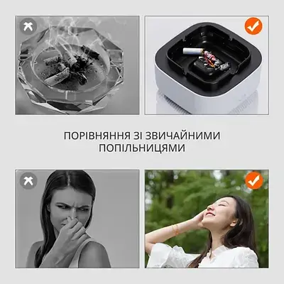 Смарт пепельница RD Box с функцией очистки воздуха - фото 3