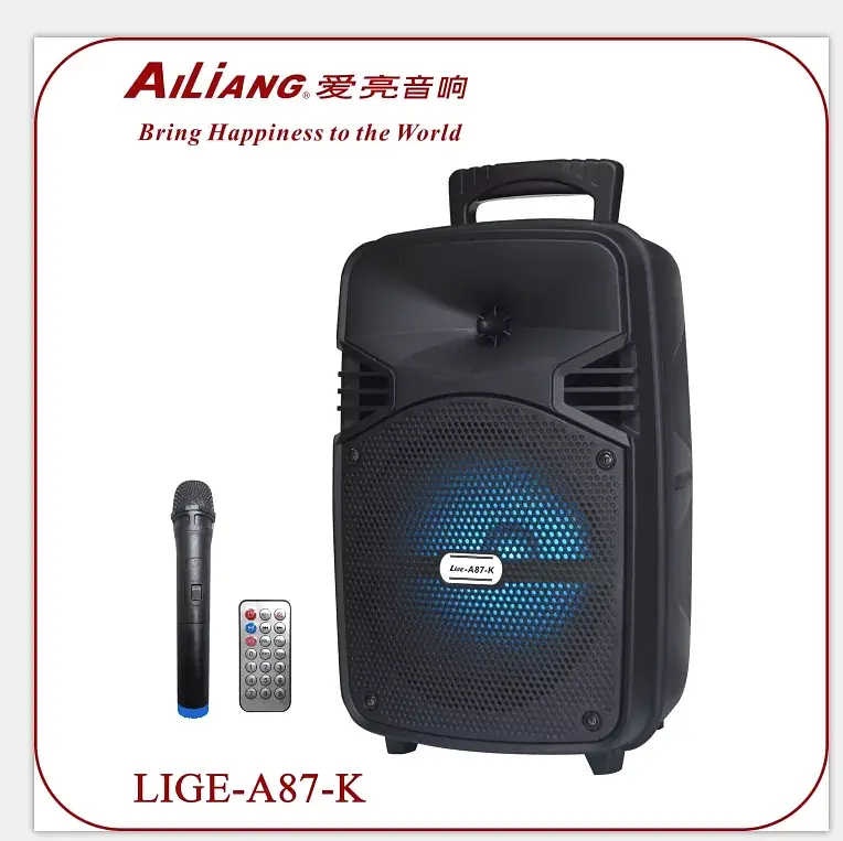 Портативна акустична Bluetooth колонка Lige-A87 - фото 3
