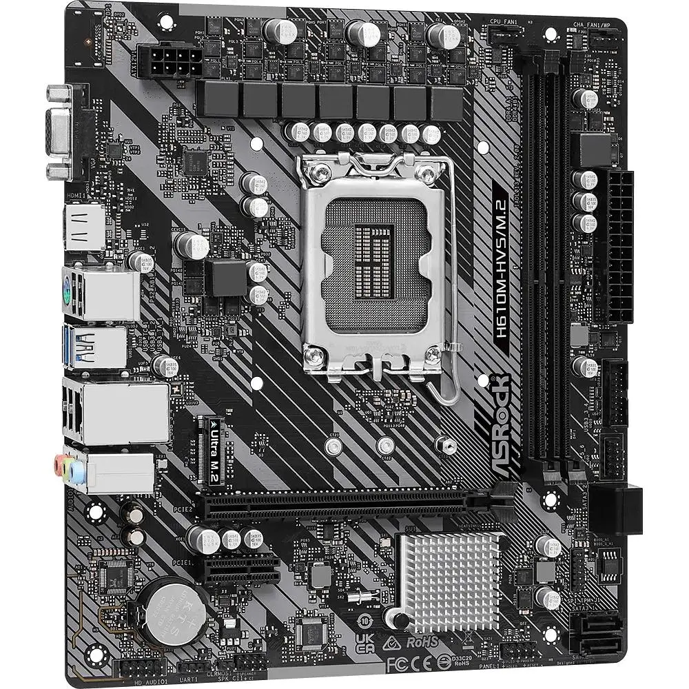 Материнська плата ASRock H610M-HVS/M.2 R2.0 Socket 1700 - фото 4