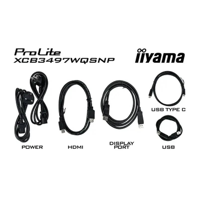 Монітор iiyama XCB3497WQSNP-B1 - фото 12