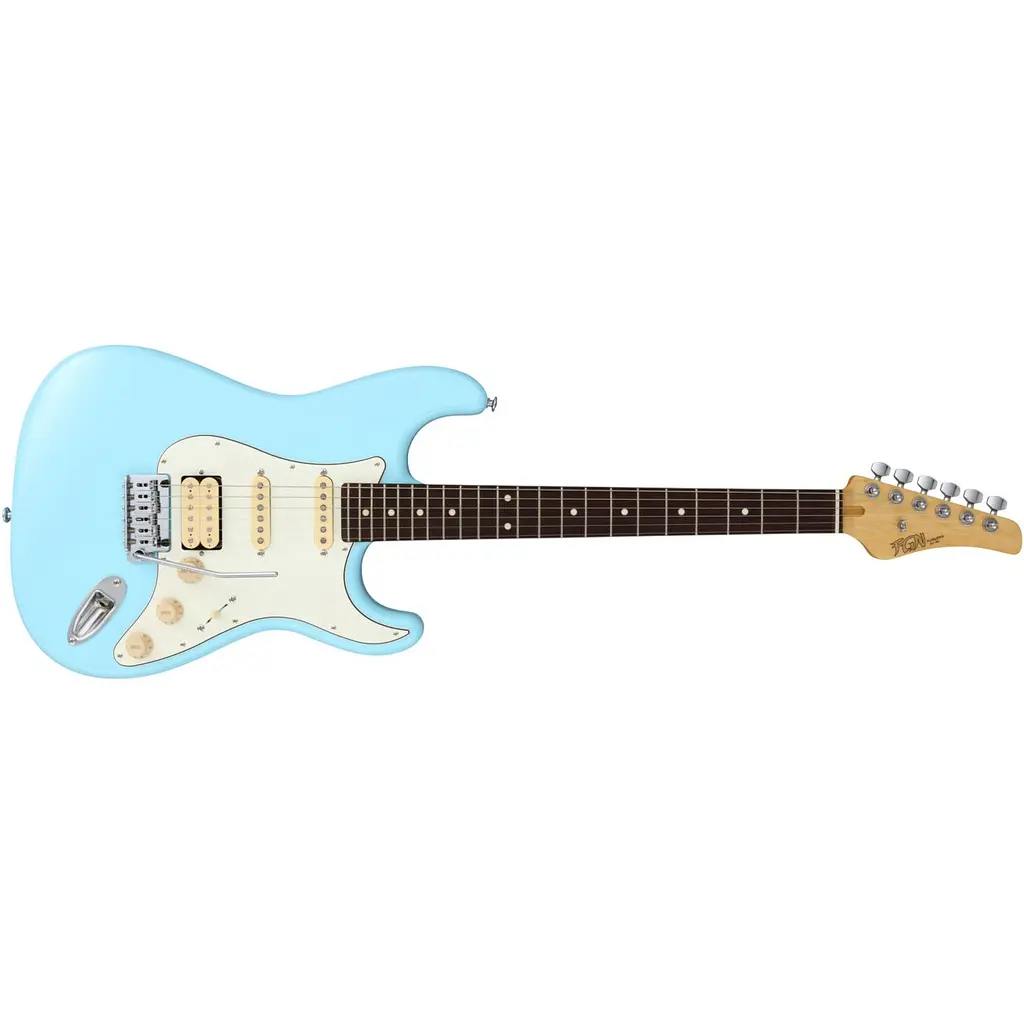 Електрогітара FGN BST-HSS-R/MBU Odyssey Boundary Series Mint Blue - фото 2
