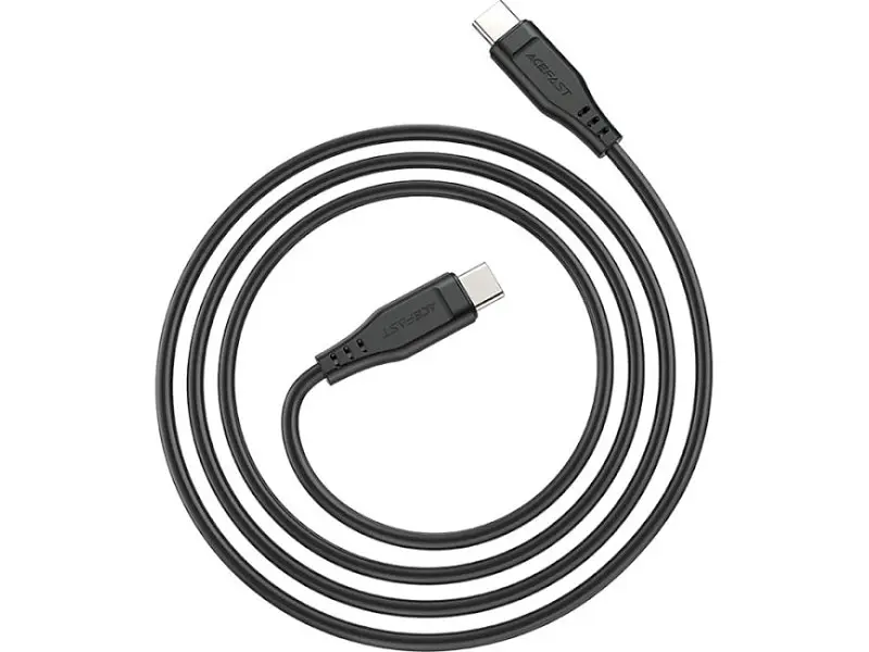 Кабель Acefast C3-03 USB-C to USB-C 1.2м Black (6974316280842) - фото 2
