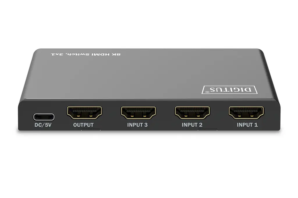 Відеокомутатор Digitus UHD HDMI (INx3 – OUTx1), 8K - фото 2