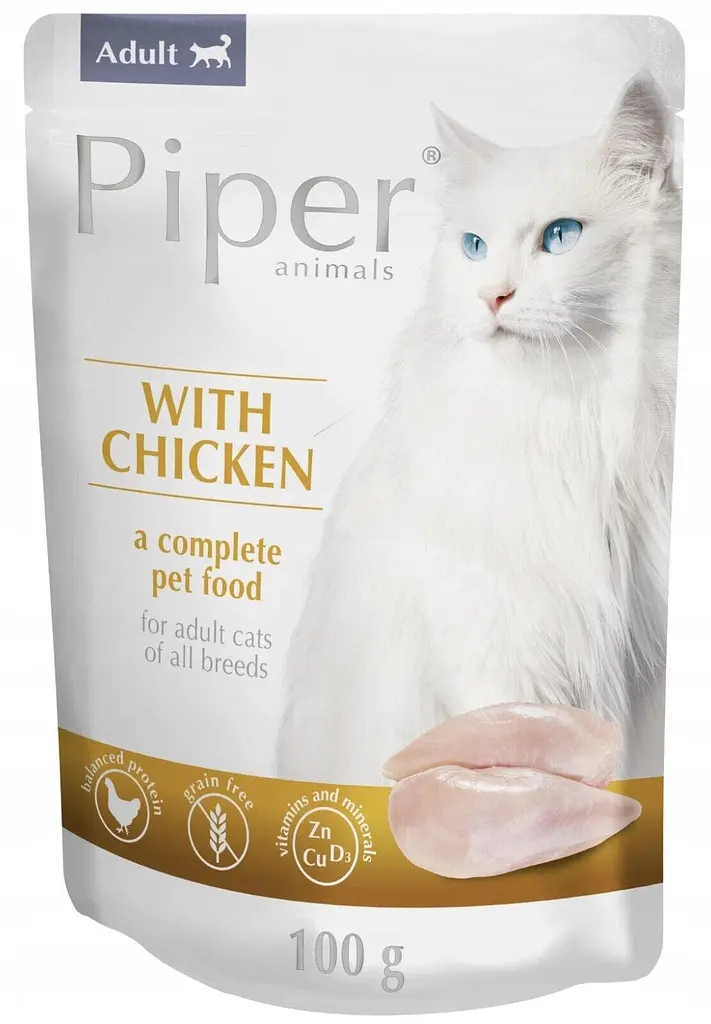 Вологий корм для котів Dolina Noteci Piper Chicken з куркою 100 г