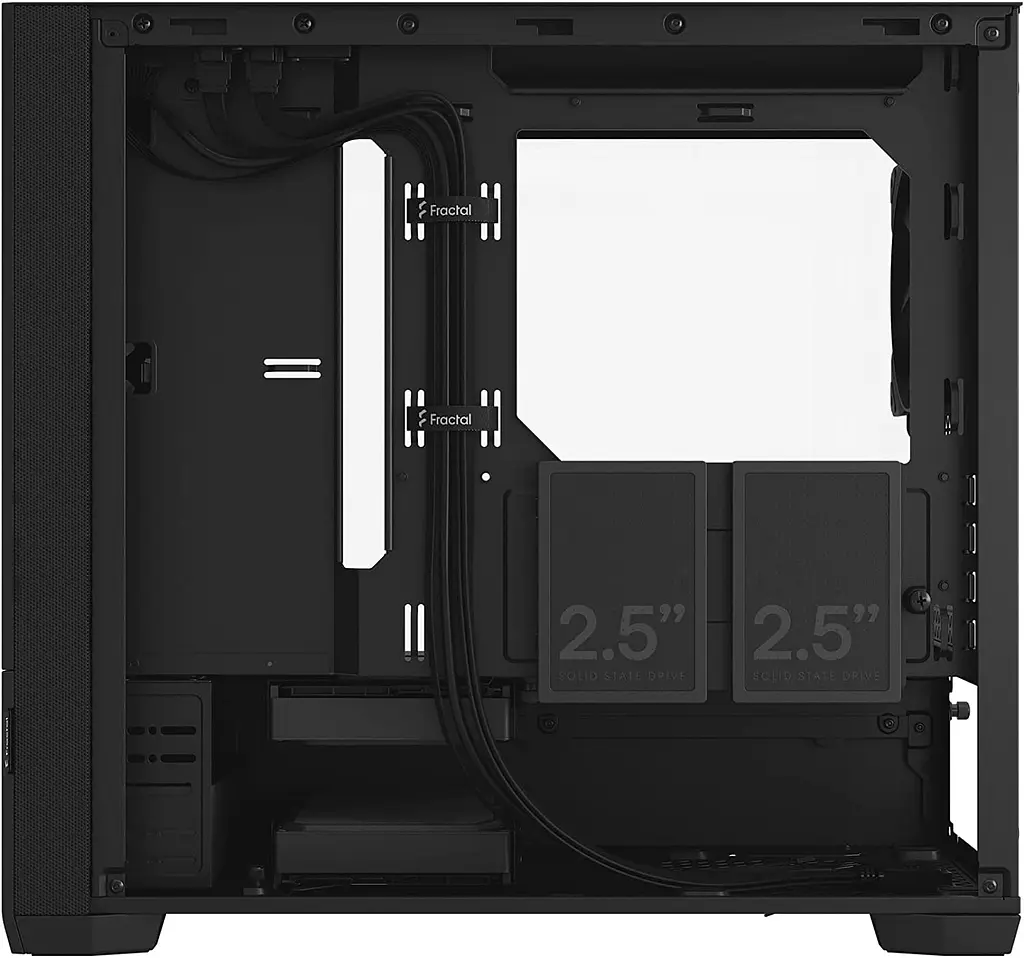 Корпус Fractal Design Pop Mini Silent Black TG Clear (FD-C-POS1M-02) Без БП - фото 6