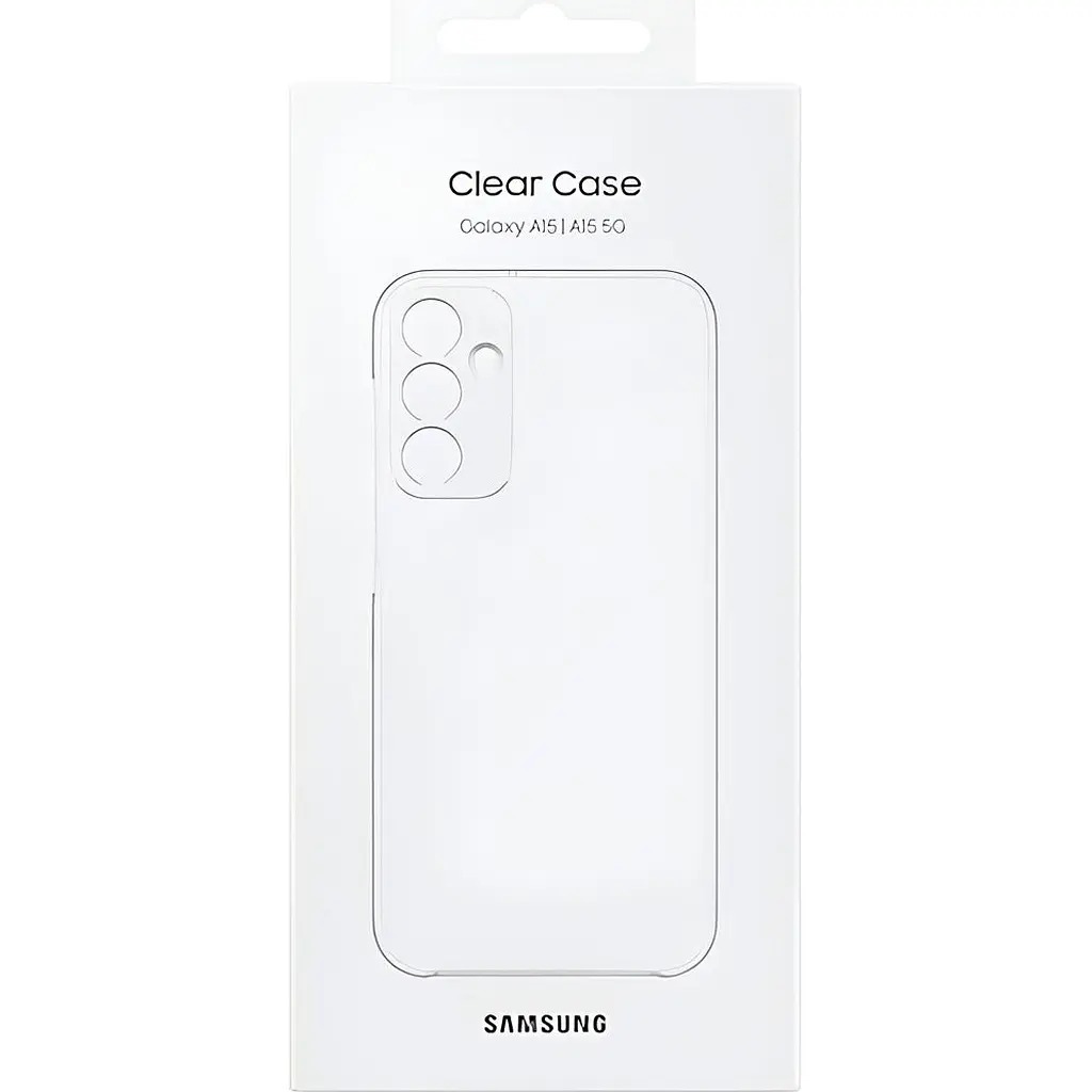 Чохол Samsung Clear Case для Samsung Galaxy A15 5G Transparent (EF-QA156CTEGWW) [112107] - фото 6