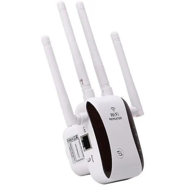 Беспроводной ретранслятор Wi-Fi двухдиапазонный 2,4G/5G маршрутизатор расширителя WiFi усилитель сигнала WiFi - фото 2