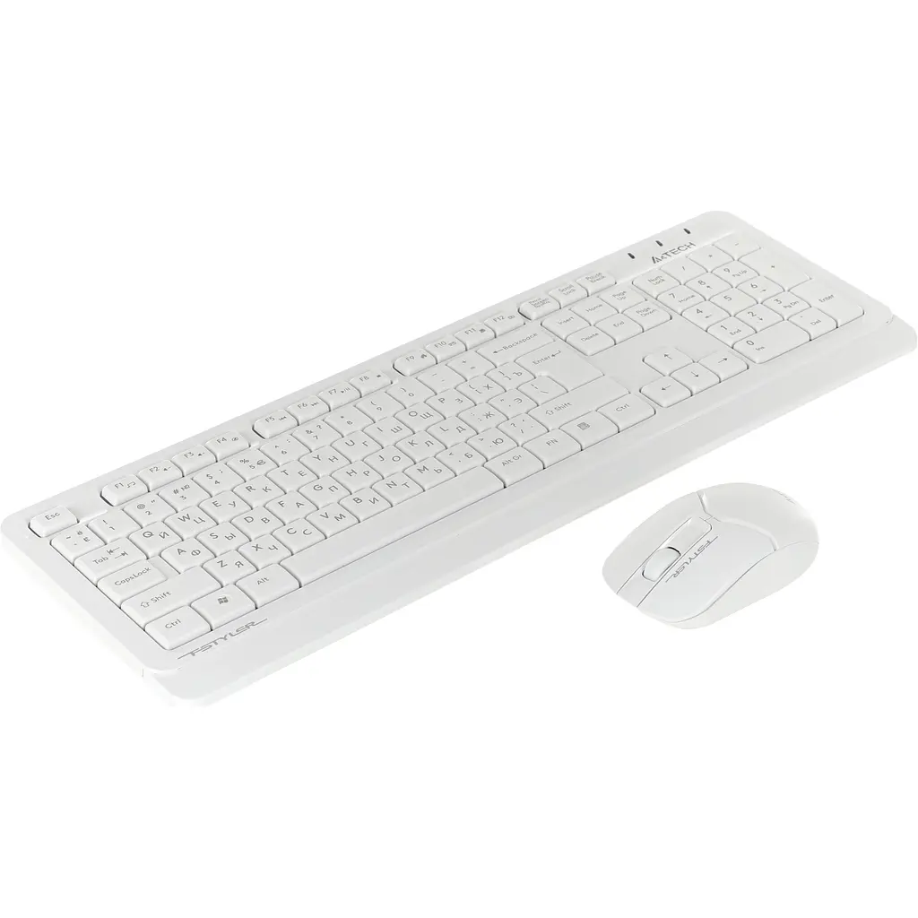 Комплект (клавіатура + миша) A4Tech Fstyler FG1012 White [114628] - фото 8