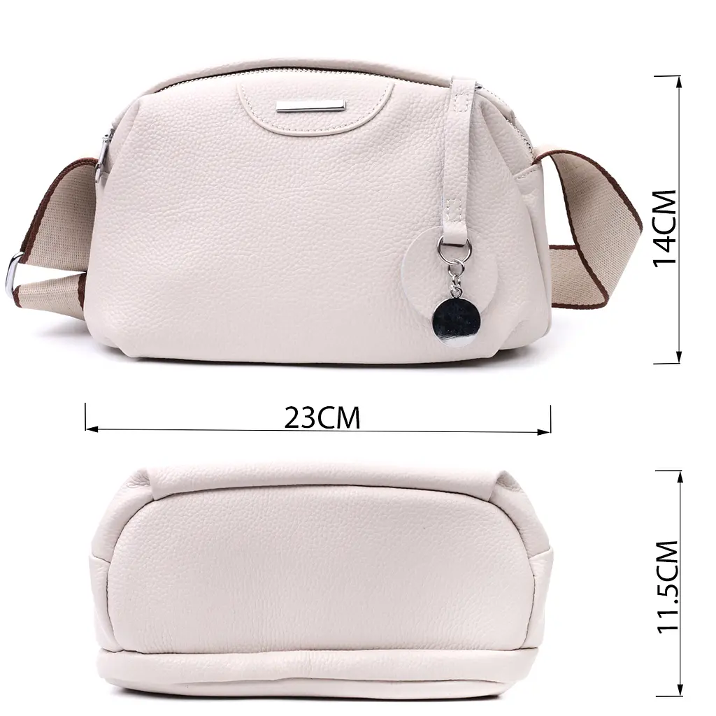 Жіноча шкіряна сумка Vintage 23х14х11.5 см sum0026546 - фото 3
