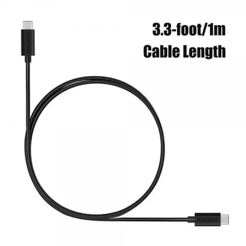 Дата кабель USB-C to USB-C 2.0m Choetech (CC0003) - фото 5