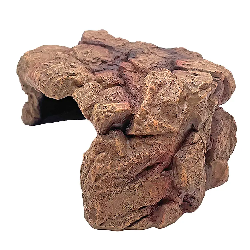 Декорація кам’яне укриття Hobby Desert Stone Cave 1 21×15,5×9,5 см для тераріуму та акваріума (36500) - фото 6