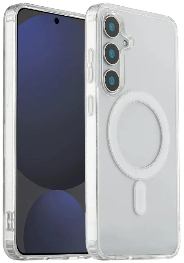 Чохол протиударний для Samsung Galaxy S26 (S942) Clear Case Ultra Hybrid with MagSafe Прозорий - фото 3