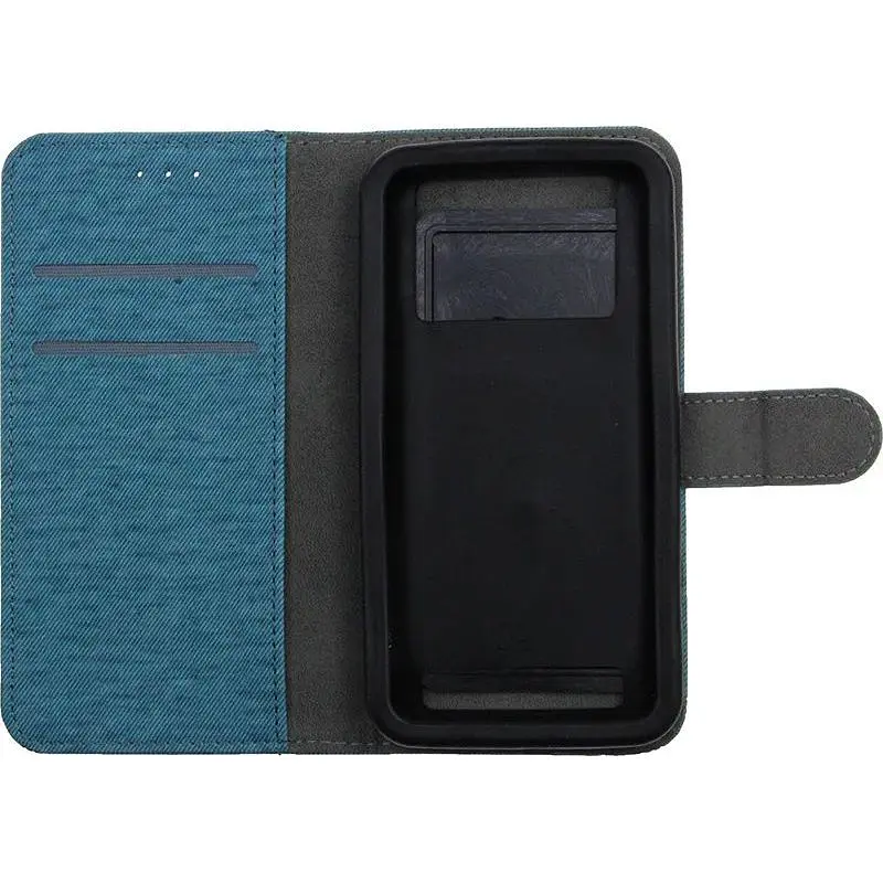 Чохол-книжка Toto Book Silicone Slide Universal Cover 5.6" (№4) Blue - фото 3