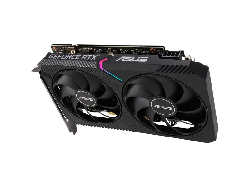 Відеокарта Asus GeForce RTX3060 12Gb DUAL OC V2 LHR (DUAL-RTX3060-O12G-V2) - фото 4