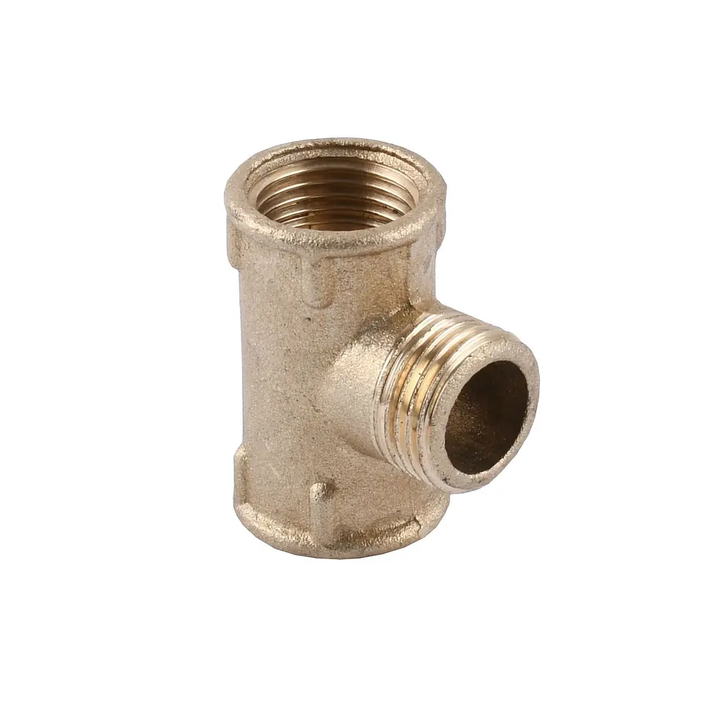 Трійник латунний 1/2″ВР х 1/2″ЗР х 1/2″ВР ливарний 211Б 000021646 - фото 3