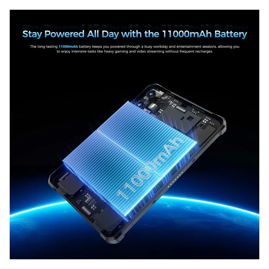 Планшет OUKITEL RT3 plus 8" 4/128GB NFC LTE Black (6941749808516) - фото 2