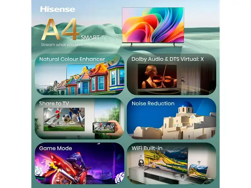 Телевізор Hisense 32A4S - фото 12