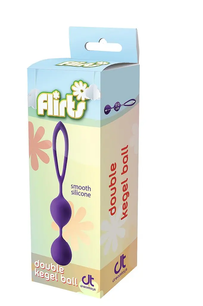 Вагинальные шарики Dream Toys Flirts Purple - фото 2