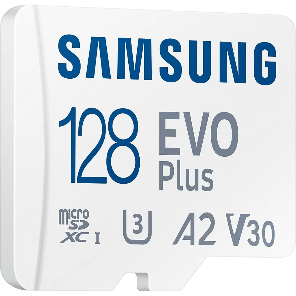 Карта пам'яті Samsung 128GB microSD class 10 UHS-I U3 V30 A2 EVO Plus (MB-MC128SA/EU) - фото 2