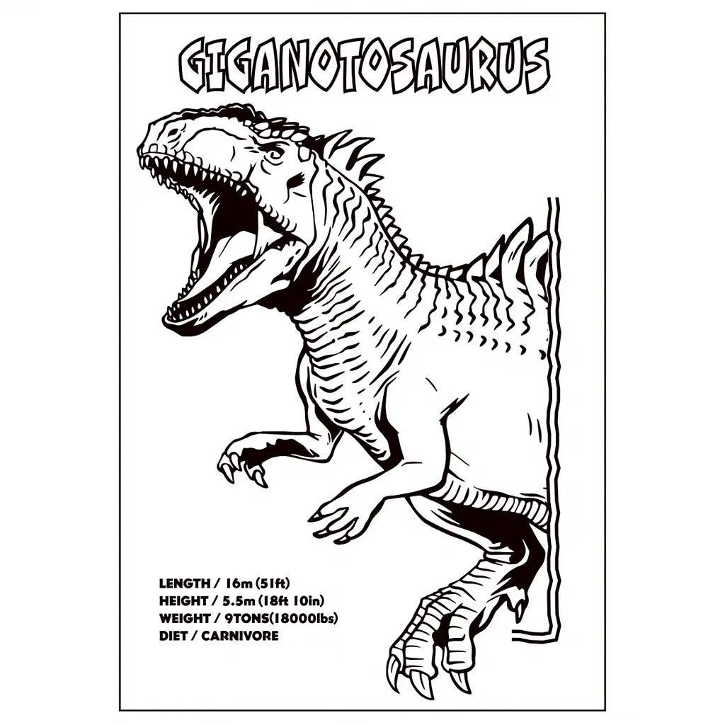 Розмальовка А4 Yes Jurassic park 12 сторінок (743275) - фото 3